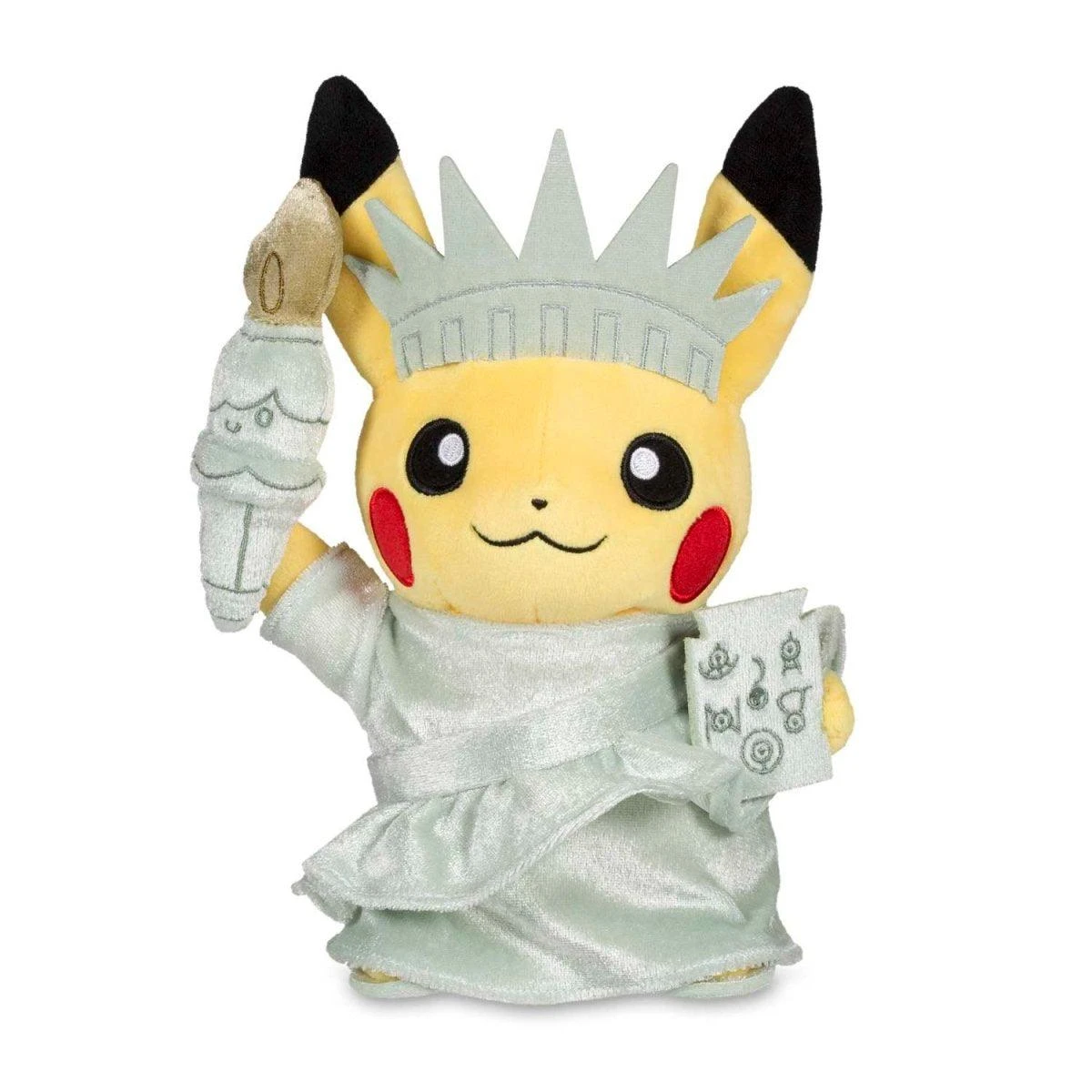 Pikachu Around The World: Liberty Pikachu Poké Plush - 8 ½ In. - Pokemon Center 1 Pikachu Around The World: Liberty Pikachu Poké Plush - 8 ½ In. - Pokemon Center