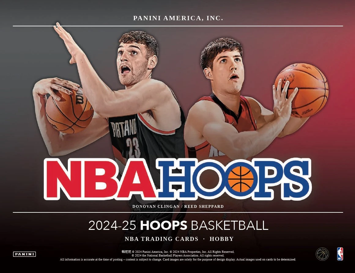 2024/25 Panini Hoops Basketball Hobby Box - Panini 1 2024/25 Panini Hoops Basketball Hobby Box - Panini