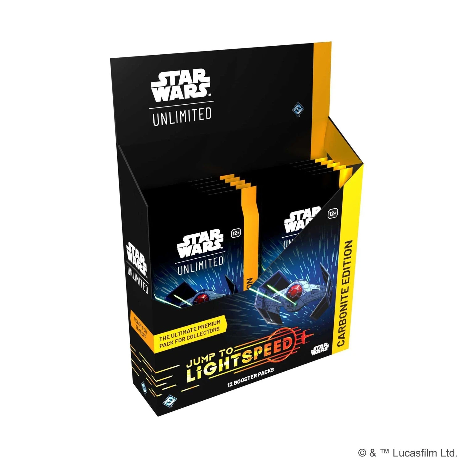 Star Wars: Unlimited - Jump To Lightspeed Carbonite Booster Box - Fantasy Flight Games 1 Star Wars: Unlimited - Jump To Lightspeed Carbonite Booster Box - Fantasy Flight Games