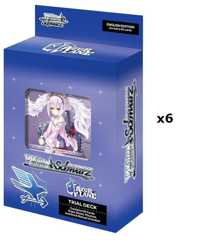 Weiss Schwarz: Azur Lane Eagle Union - Trial Deck Display 1 Weiss Schwarz: Azur Lane Eagle Union - Trial Deck Display