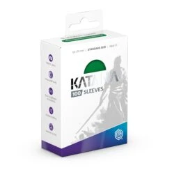 Ultimate Guard Katana Standard Size Sleeves - Jade Garden (100-Count) - Ultimate Guard