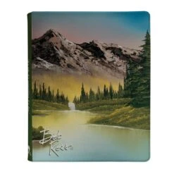 Ultra PRO: 9-Pocket Zippered PRO-Binder - Bob Ross Collection (Mountain Retreat) - Ultra PRO