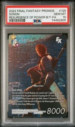 Final Fantasy: Sonon Promo 125 PSA 10