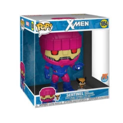 Funko Pop! X-Men Sentinel With Wolverine Jumbo 10-Inch - Previews Exclusive - Funko