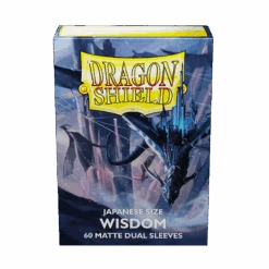 Dragon Shield: Japanese Size 60ct Sleeves - Wisdom (Dual Matte) - Arcane Tinmen