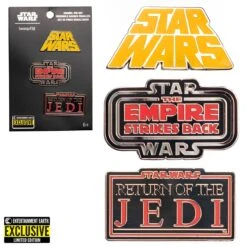Star Wars Original Trilogy Enamel Pin 3-Pack - Entertainment Earth Exclusive - Loungefly