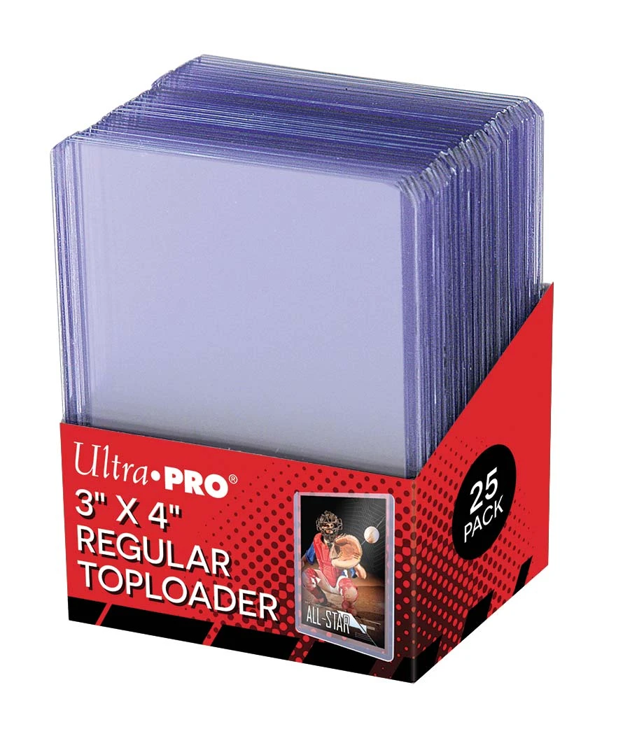 Ultra PRO: Toploader - 3" X 4" Clear Regular (25ct) - Ultra PRO 1 Ultra PRO: Toploader - 3" X 4" Clear Regular (25ct) - Ultra PRO