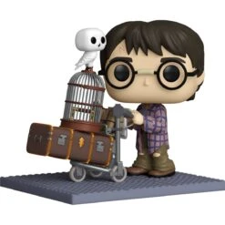 Funko Mini Moments: Harry Potter And The Sorcerer's Stone 20th Anniversary - Harry Pushing Trolley - Funko