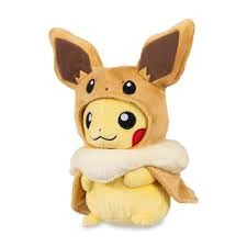 Pikachu Eevee Plush - Pokemon Center
