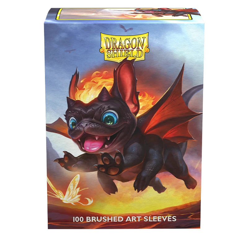 Dragon Shield: Standard 100ct Brushed Art Sleeves - The Wufdragon - Arcane Tinmen 4 Dragon Shield: Standard 100ct Brushed Art Sleeves - The Wufdragon - Arcane Tinmen - Image 4