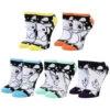 Pokemon Multi-Characters Youth Ankle Sock 5-Pack - Pokemon