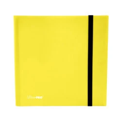 Ultra PRO: 12-Pocket PRO-Binder - Eclipse (Lemon Yellow) - Ultra PRO
