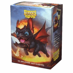 Dragon Shield: Standard 100ct Brushed Art Sleeves - The Wufdragon - Arcane Tinmen