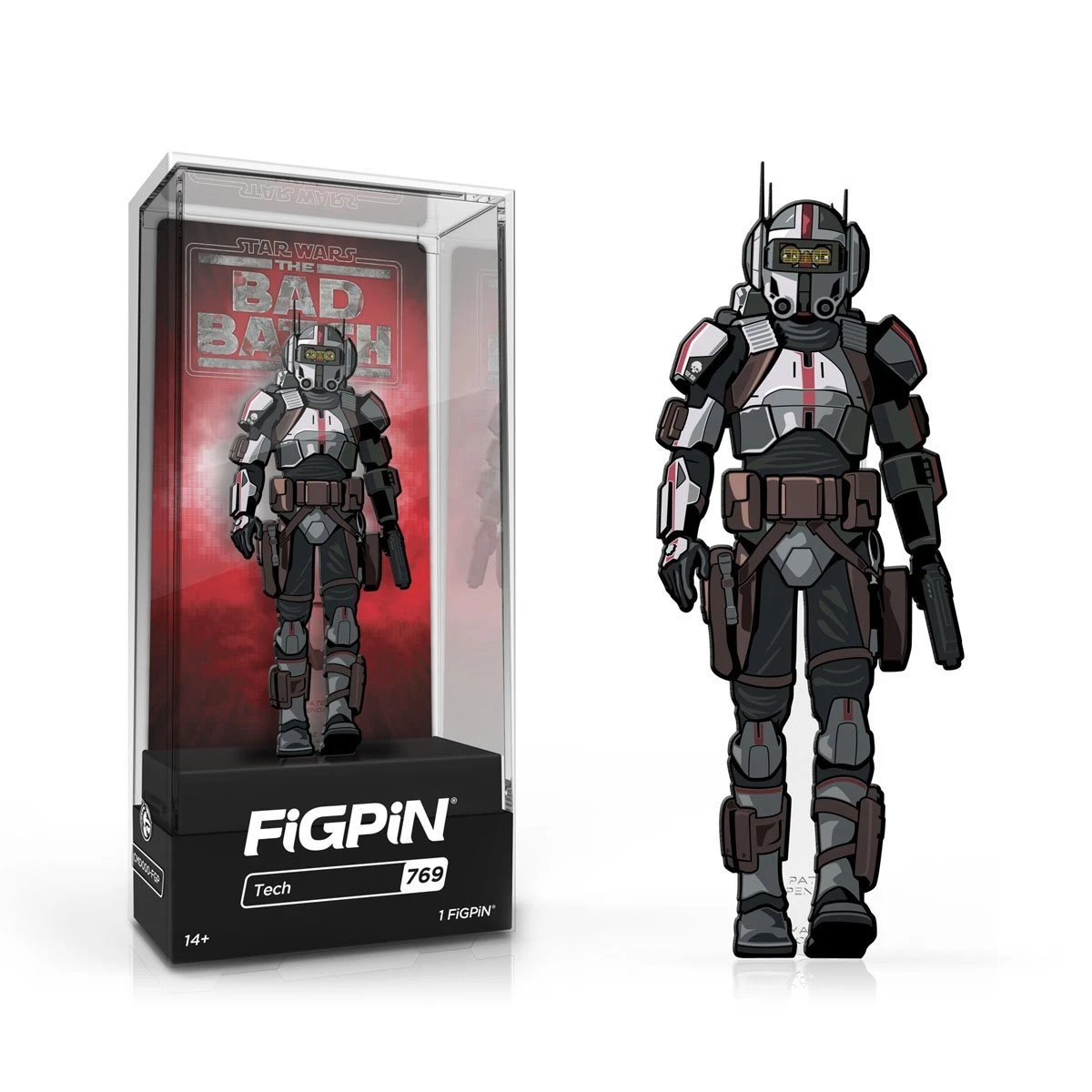 FiGPiN Star Wars: The Bad Batch - Tech - FiGPiN 1 FiGPiN Star Wars: The Bad Batch - Tech - FiGPiN