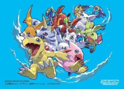 Digimon: Official Card Sleeves - Friends Of Adventure (60-Pack) - Bandai