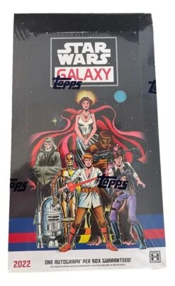 2022 Topps Star Wars Chrome Galaxy Hobby Box - Topps