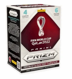 2022 Panini Prizm FIFA World Cup Qatar Soccer 6-Pack Blaster Box - Panini