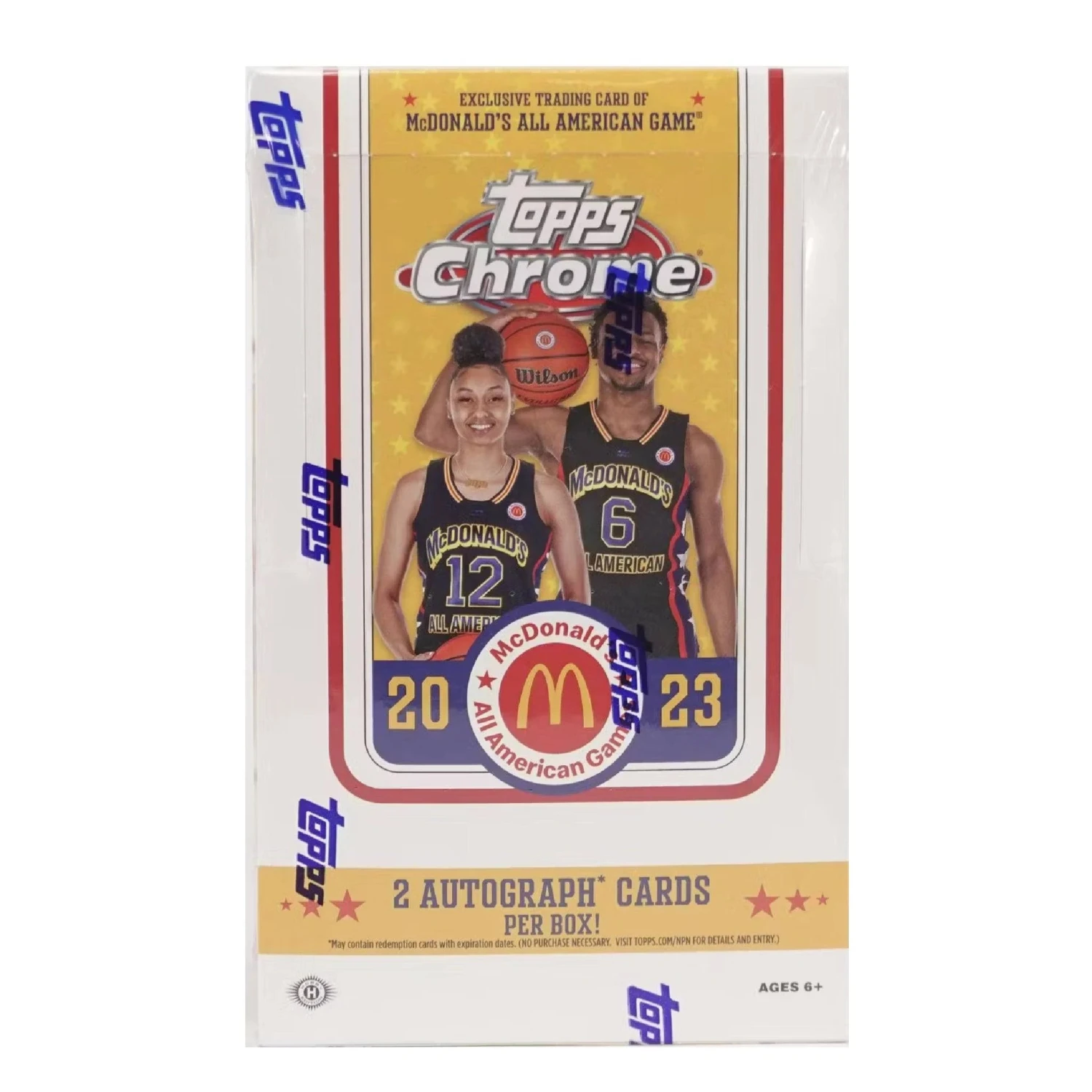 2023 Topps: McDonald's All-American Chrome Basketball - Panini 1 2023 Topps: McDonald's All-American Chrome Basketball - Panini